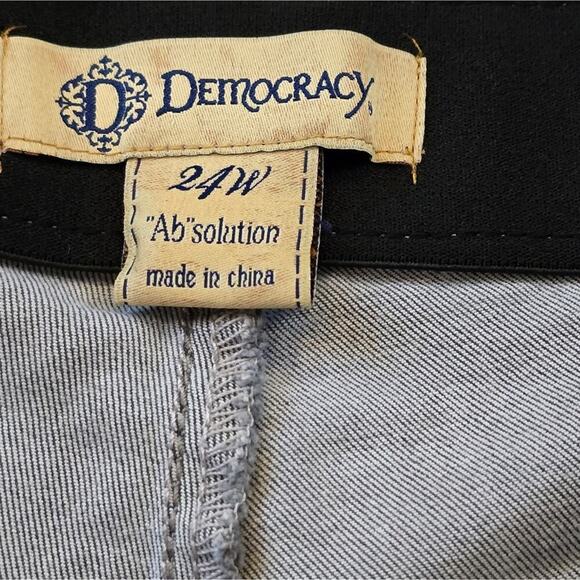 Democracy Absolution Grey Ankle Skinny Jeans‎ Plus Size 24 - Picture 11 of 11